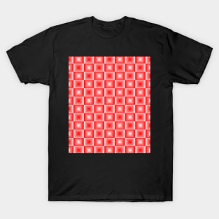 M5 - Red Square flash Pattern T-Shirt